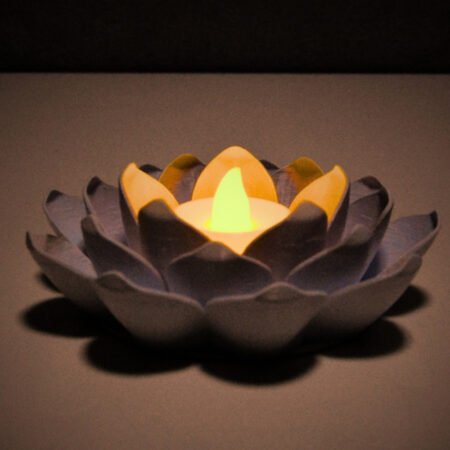 Lotus Çiçeği Şeklinde Masa Lambası