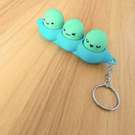 Clicker Bezelye Anahtarlık