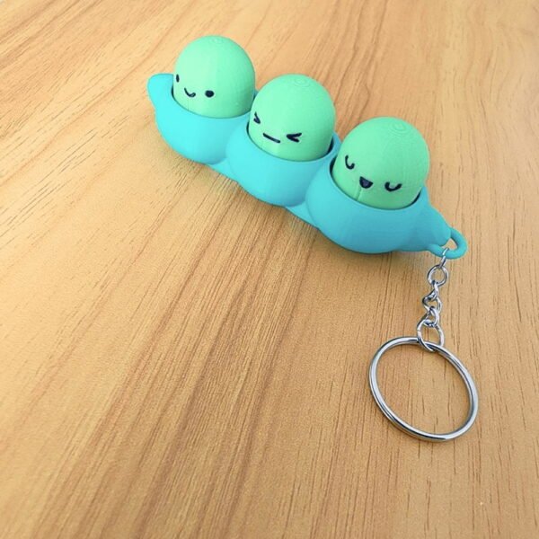 Clicker Bezelye Anahtarlık