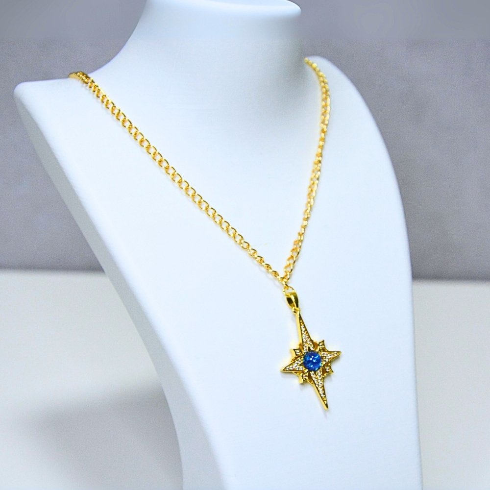 Zirkon Kutup Yıldızı Galaksili Kolye - Görsel 3