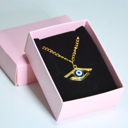 Antik Mısır Horus'un Gözü Nazar Boncuklu KOlye - Çelik