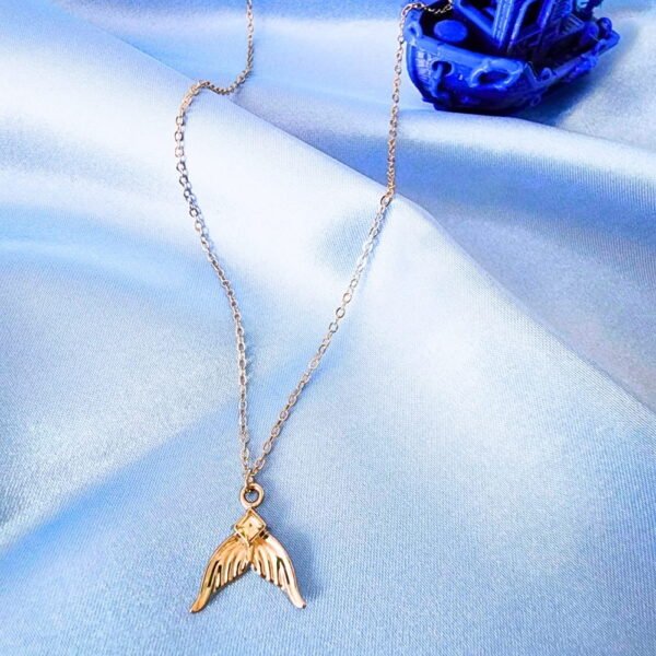 Pinterest Kolye - Taşlı Deniz Kızı Kuyruğu Kolye