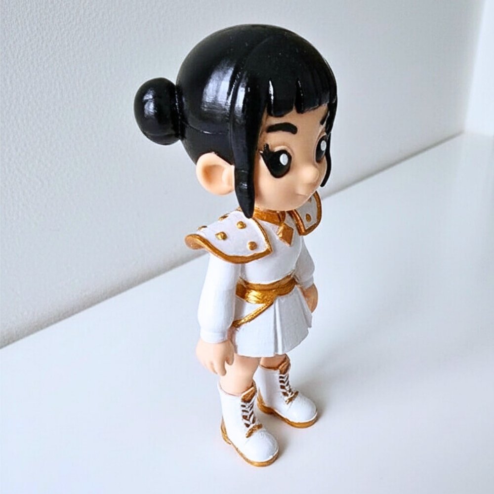 Zoey Karakter Figür / Huntrix Karakter Figürleri / Kpop Demon Hunters / Kpop ZOEY Figür - Görsel 3