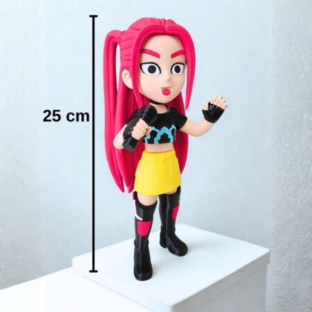 Huntrix Koleksiyonluk Figür - Kpop Demon Hunters Figür - Mira Figür 25 cm