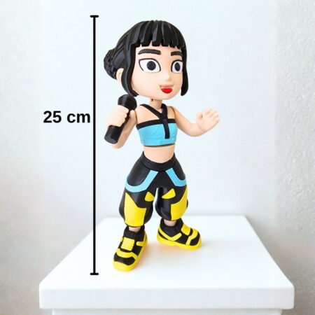 Huntrix Koleksiyonluk Figür - Kpop Demon Hunters Figür - Zoey Figür 25 cm